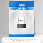 Adaptador Vention USB-A 2.0 a USB-C Macho/Hembra