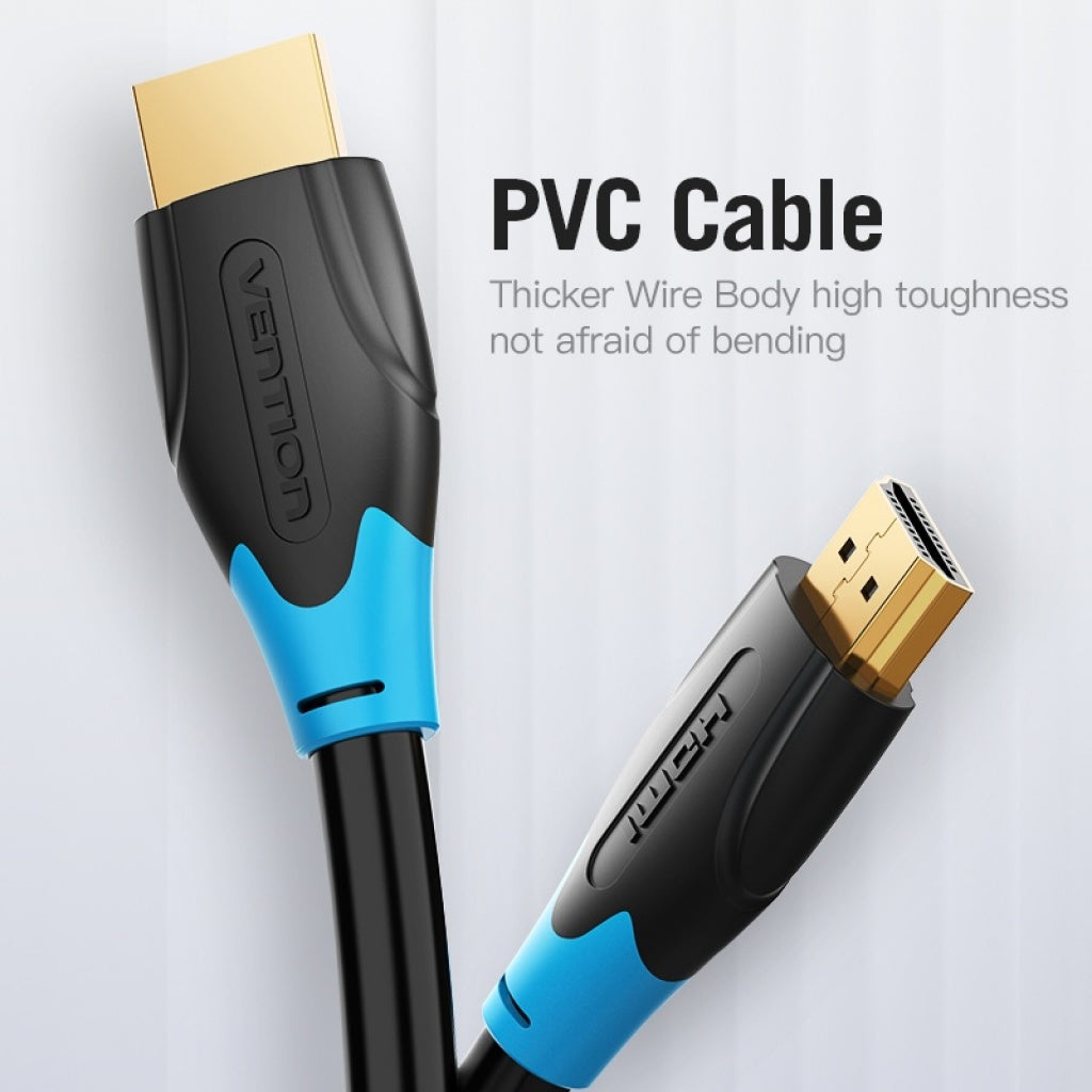 Cable HDMI 4K / 3M / Negro Vention