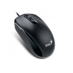 Mouse Genius DX 110 USB Óptico – Mouse Ergonómico Ambidiestro para Oficina y Hogar