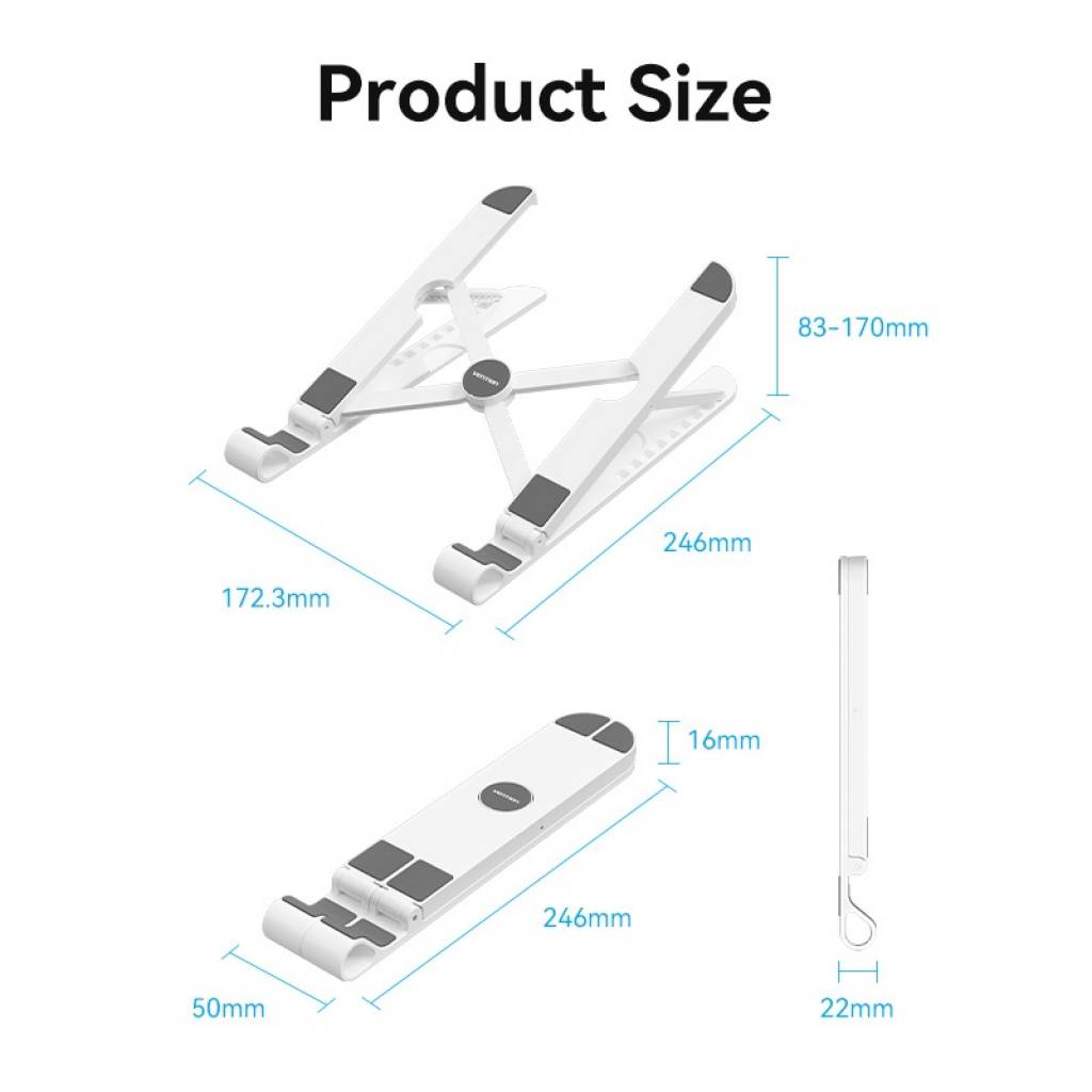 Soporte para Laptop Blanco Vention