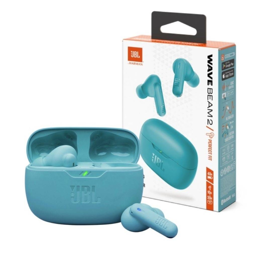 JBL Auricular Bluetooth Wave Beam 2 Azul