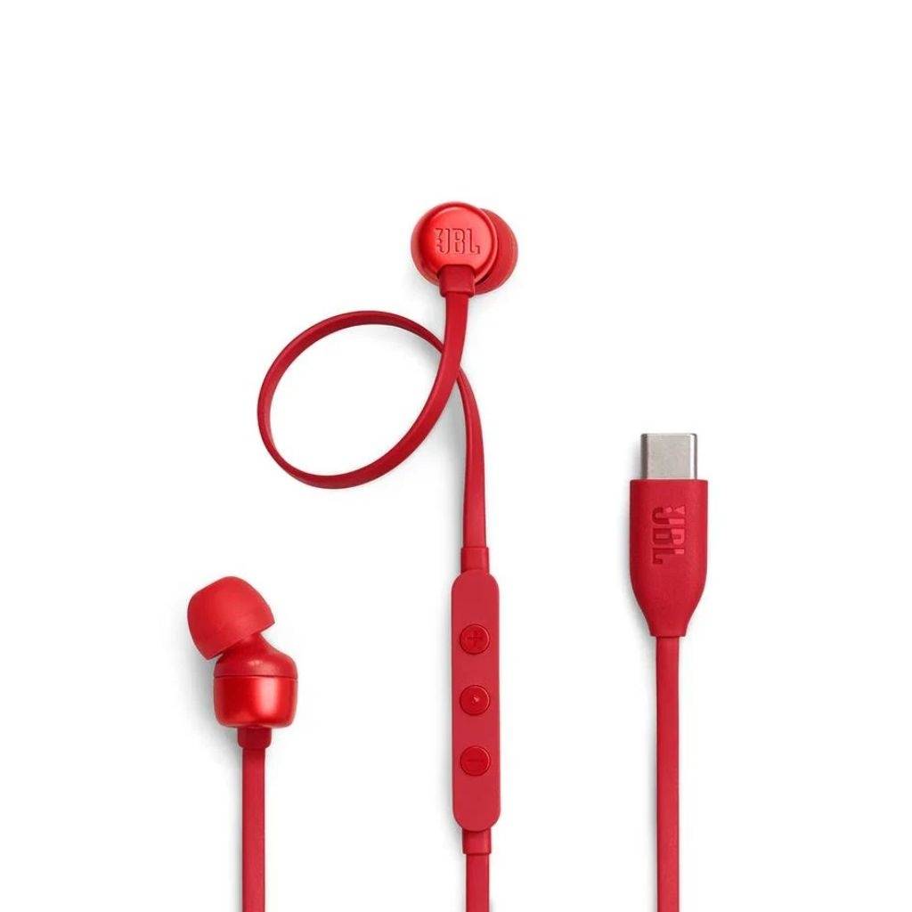 JBL Manos Libres Tipo C Rojo