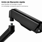 Soporte para 2 Monitores Brazo Mecanico de 17" a 32" Brateck