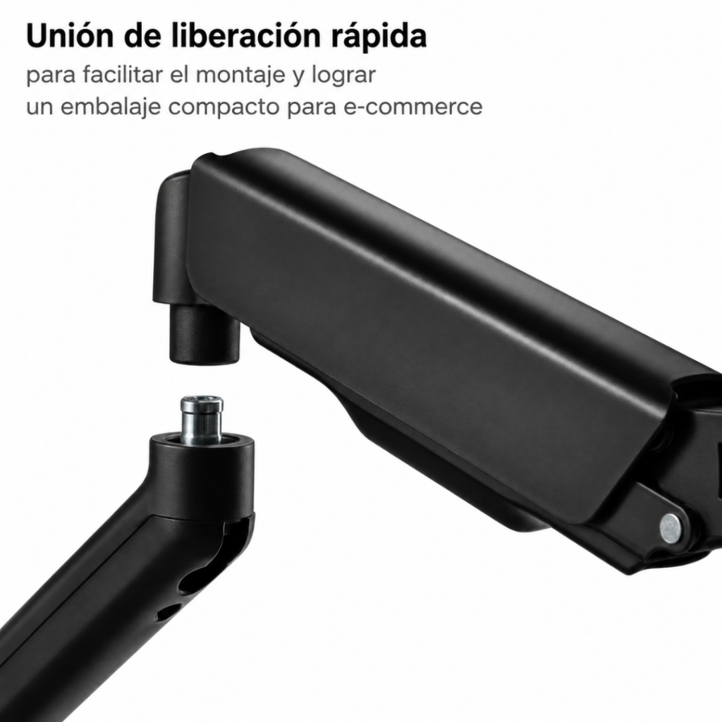 Soporte para 2 Monitores Brazo Mecanico de 17" a 32" Brateck