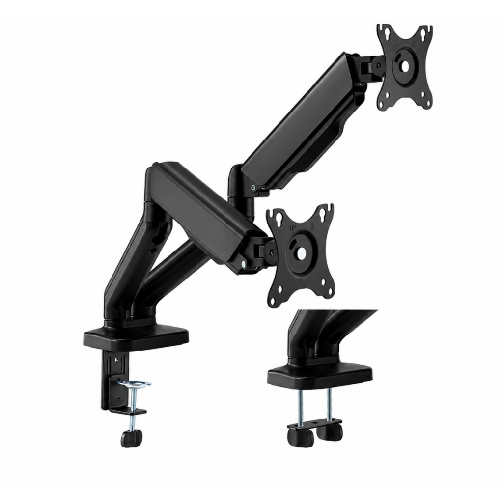 Soporte para 2 Monitores Brazo Mecanico de 17" a 32" Brateck