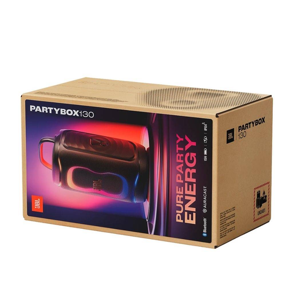 JBL Parlante Bluetooth PartyBox 130 Negro