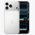 iPhone 16 Plus blanco - vista frontal y trasera pequeña